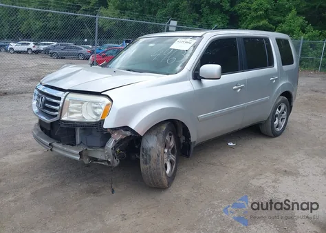 2014 Honda Pilot Ex-L from USA, damaged, VIN 5FNYF4H51EB044963
